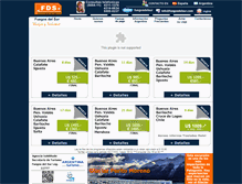 Tablet Screenshot of fuegosdelsur.com